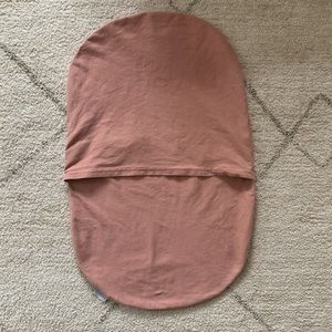 Snuggle Me Organic Infant Lounger Cover in Gumdrop